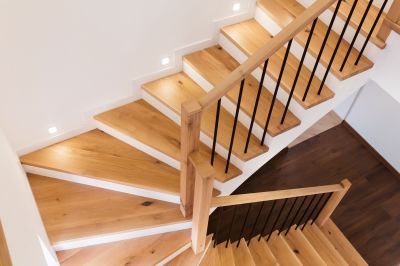 Maple Stairs Installation in Kansas City, KS